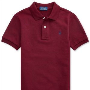 US Polo Association 3T Maroon Polo